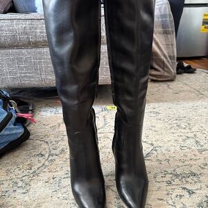 Sam Edelman Black Over the Knee Boots Sleek Design